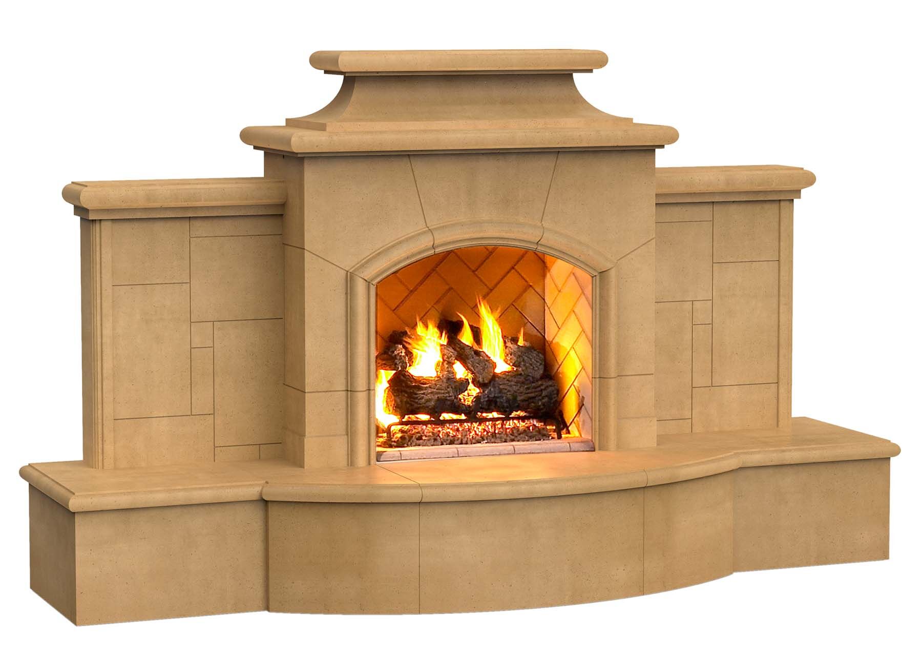 AFD 868 N CB Grand Mariposa Fireplce