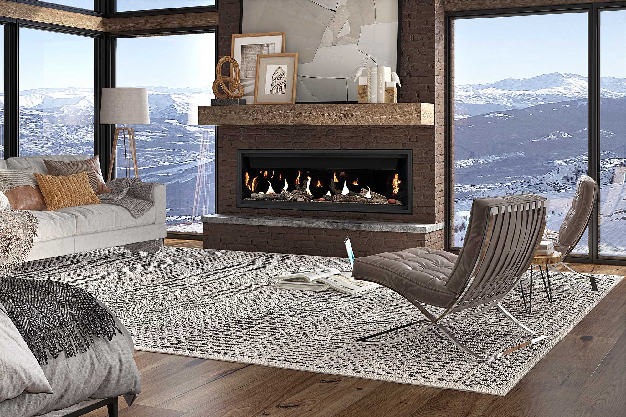 product image fireplace gas illusion 56 hero