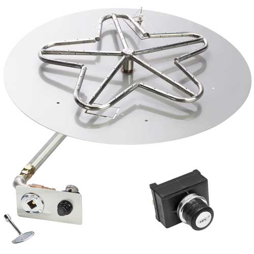 HPC Fire Inspired - Round Flat Inserts - Fire