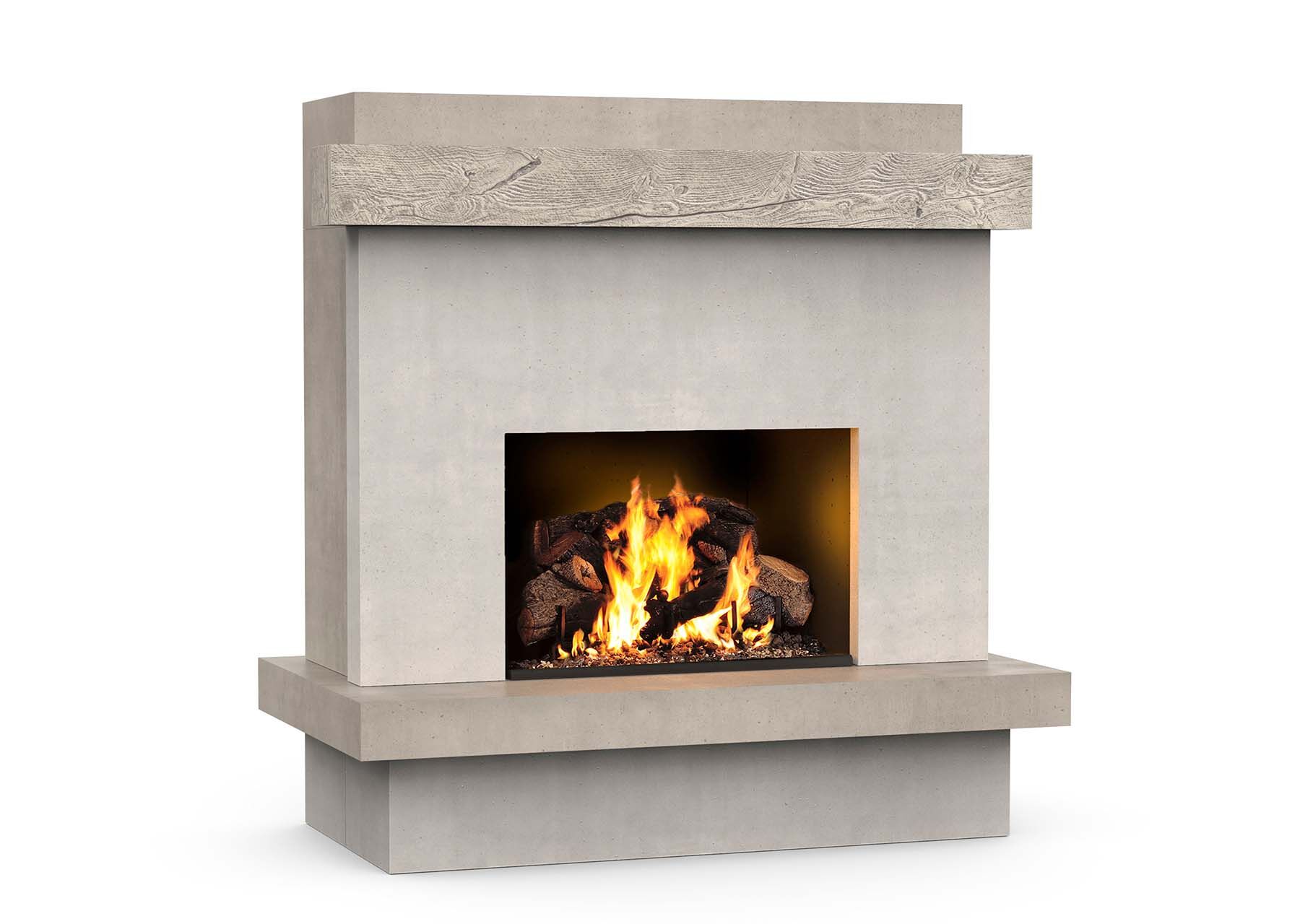 AFD 060 SP Brooklyn Smooth Fireplace