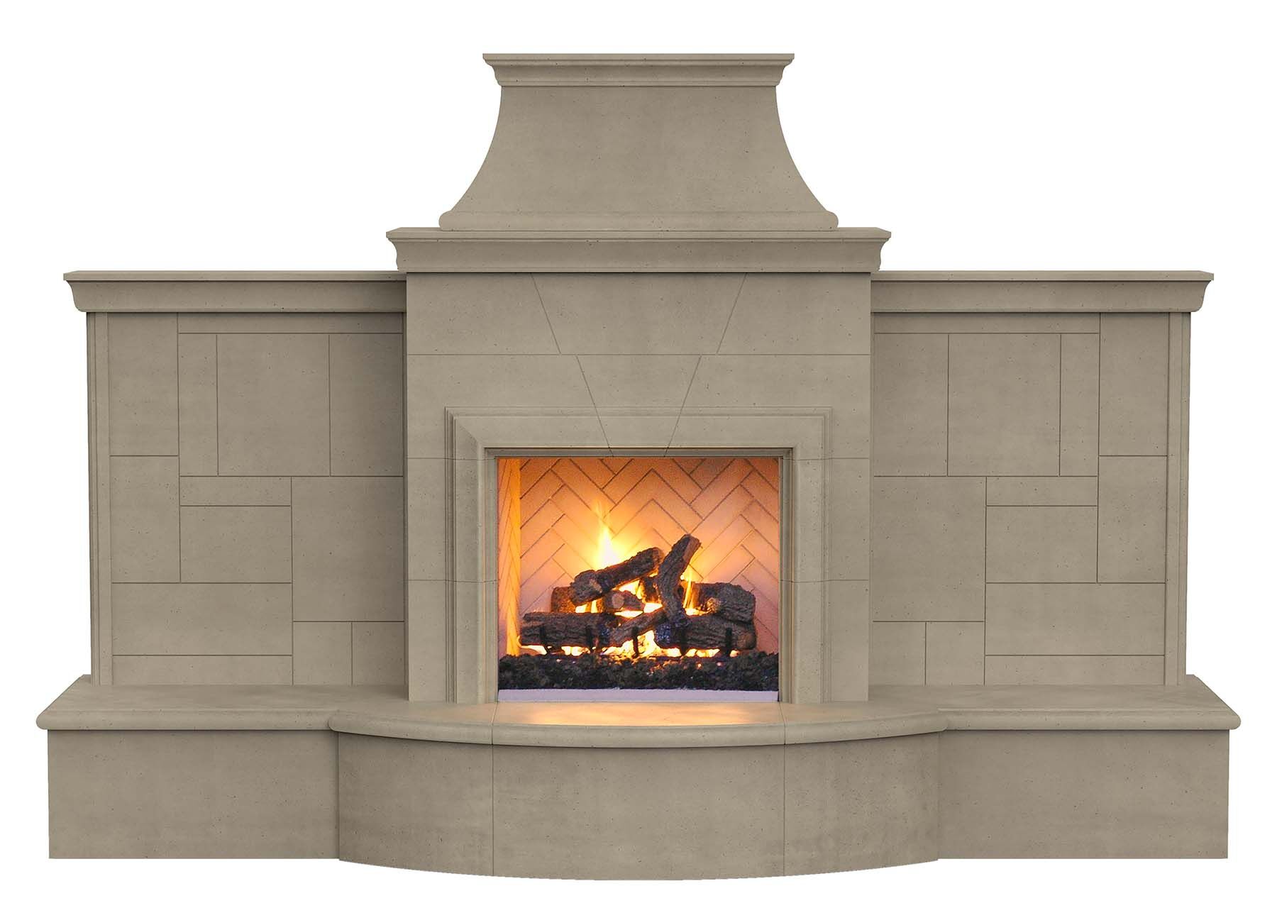 AFD 865 N SM Grand Petite Cordova Fireplace