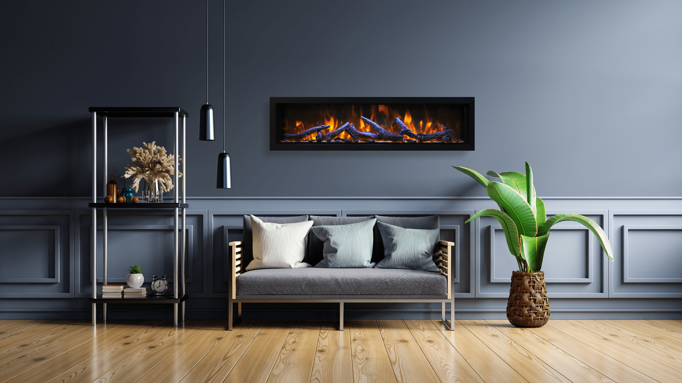 Amantii BI XT Deep with Rustic logset