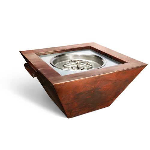 HPC Fire Inspired - Copper Bowl Series Smooth Sierra Model - Bowl