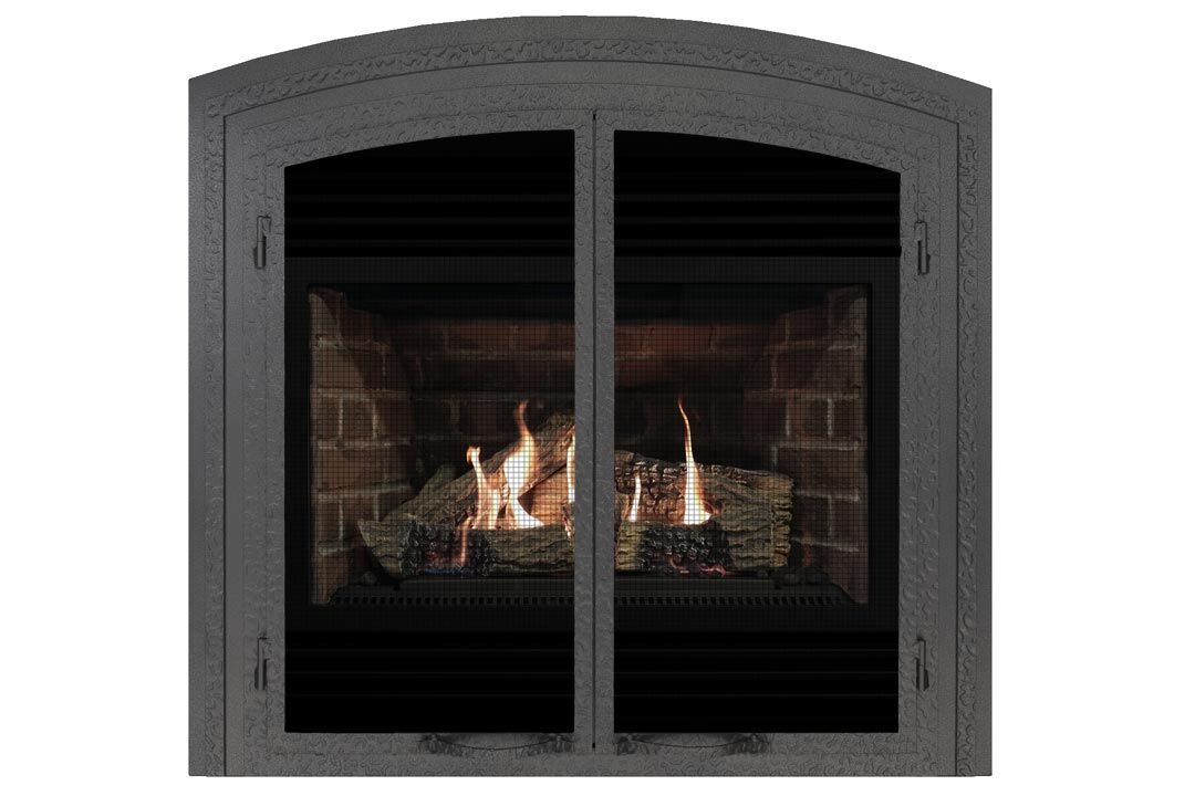 3400 gas fireplace fifap red brick