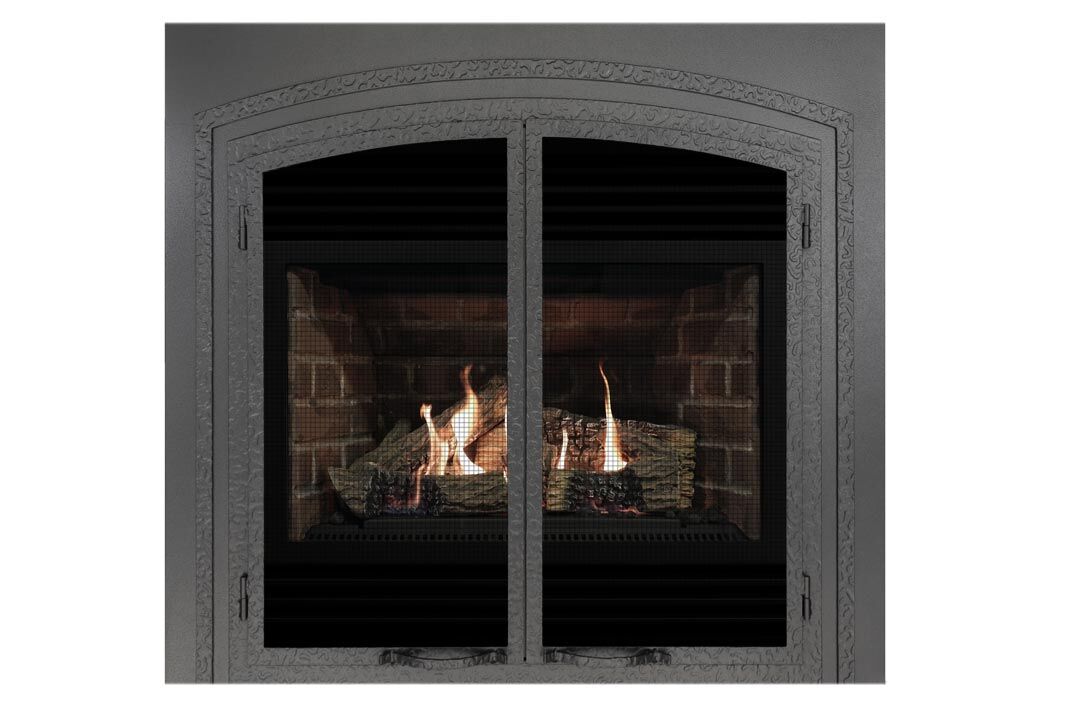 3400 gas fireplace fifsp red brick