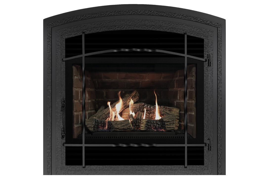 3400 gas fireplace wifasdb red brick