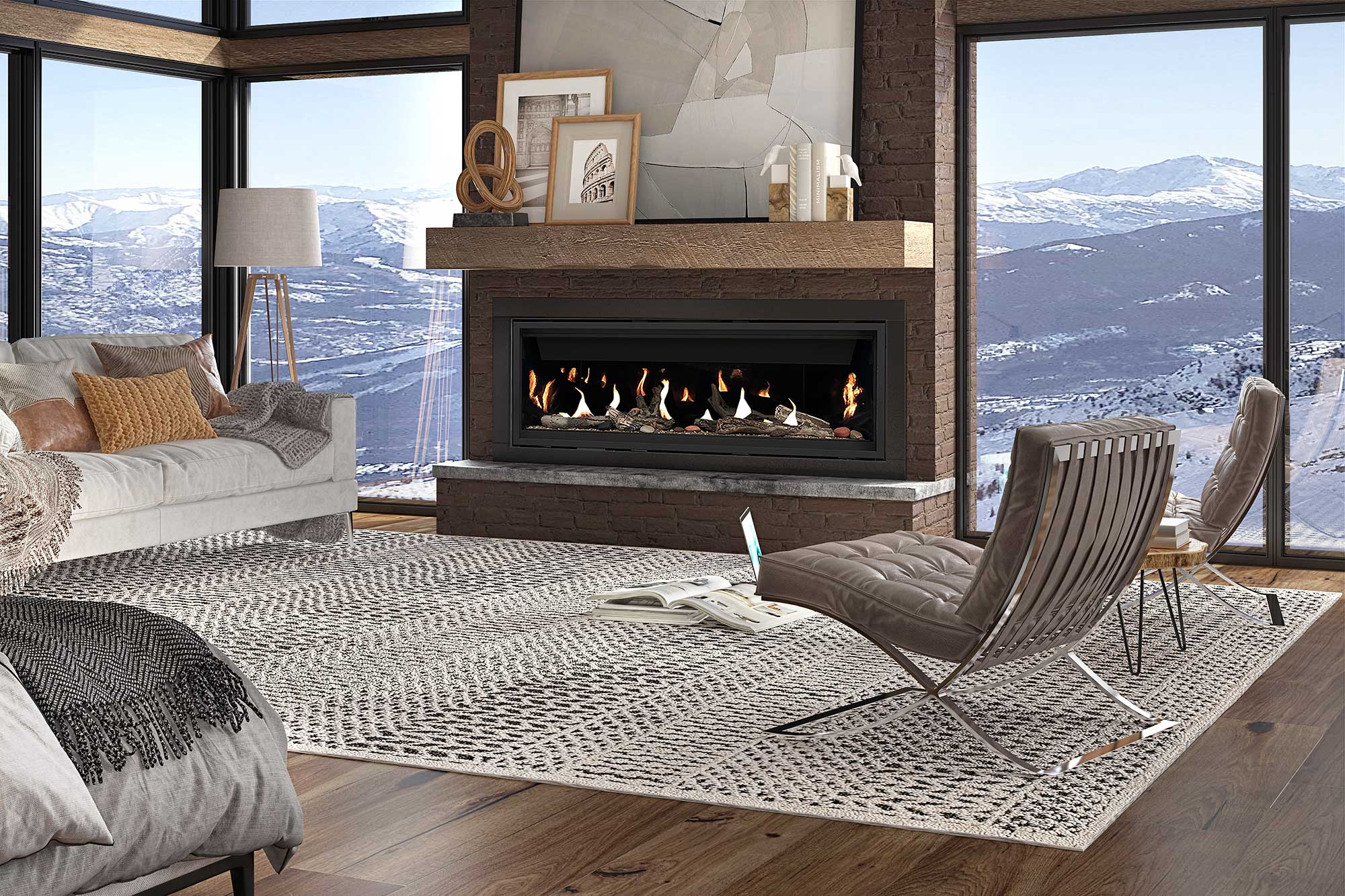 product image fireplace gas illusion 56 gallery 01