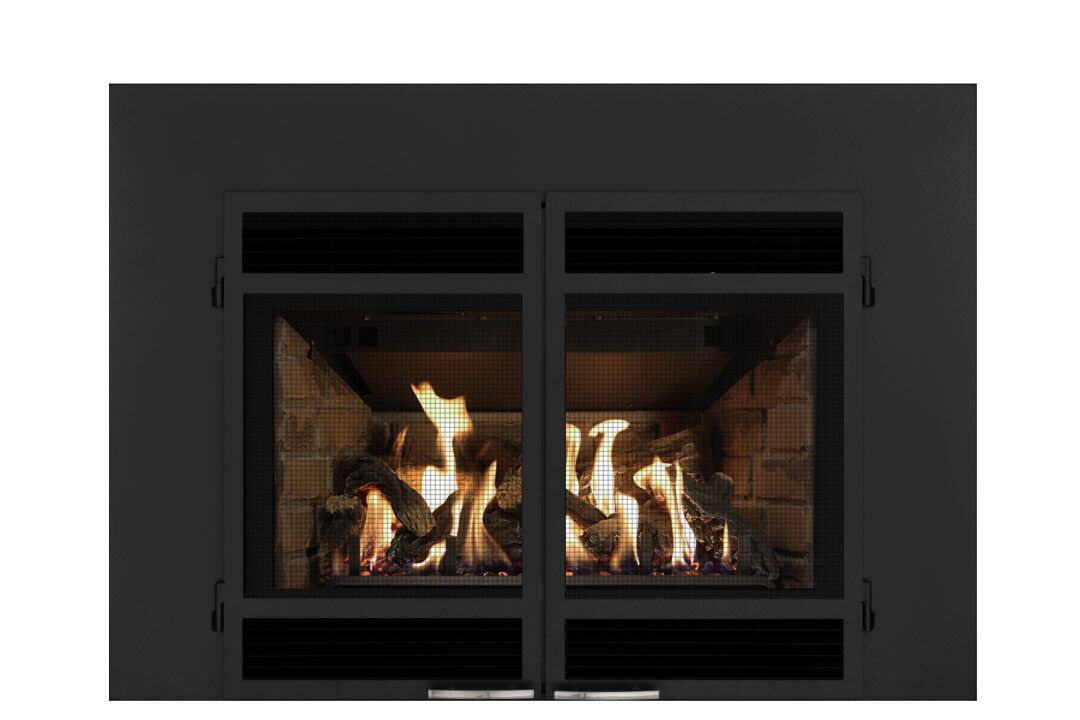 34 gas fireplace insert sdshmb red brick