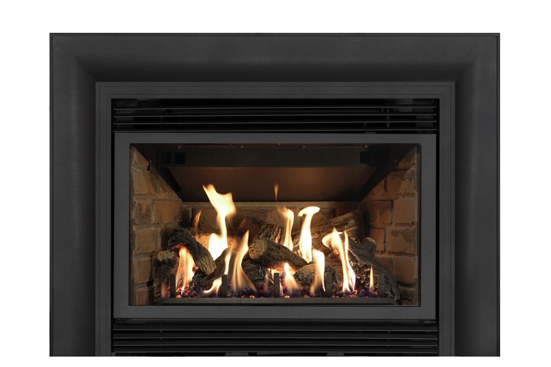 34 gas fireplace insert skcab red brick